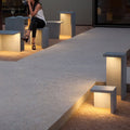 Waterproof Versatile Square Stools Table for Creative Outdoor Spaces