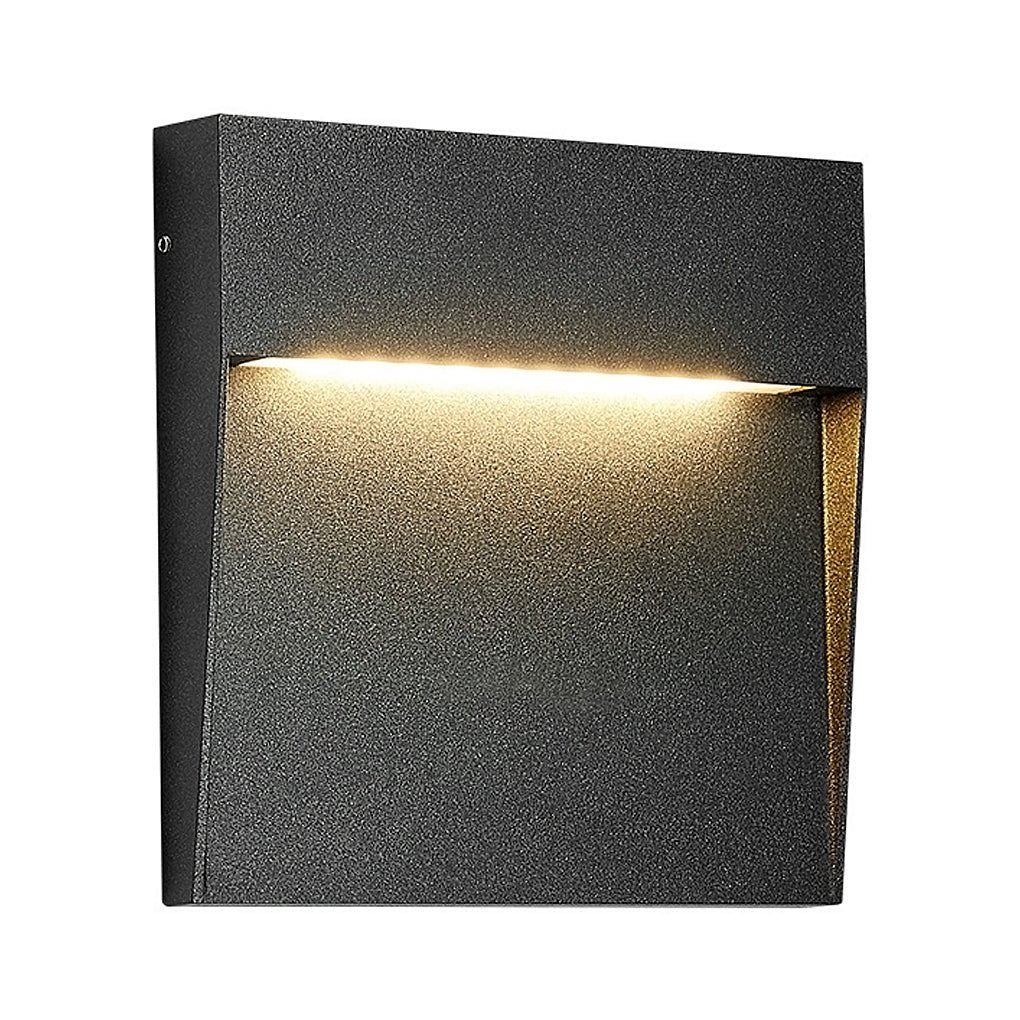 Minimalist Waterproof Square Outdoor Stair LED Lights – Durable White Design