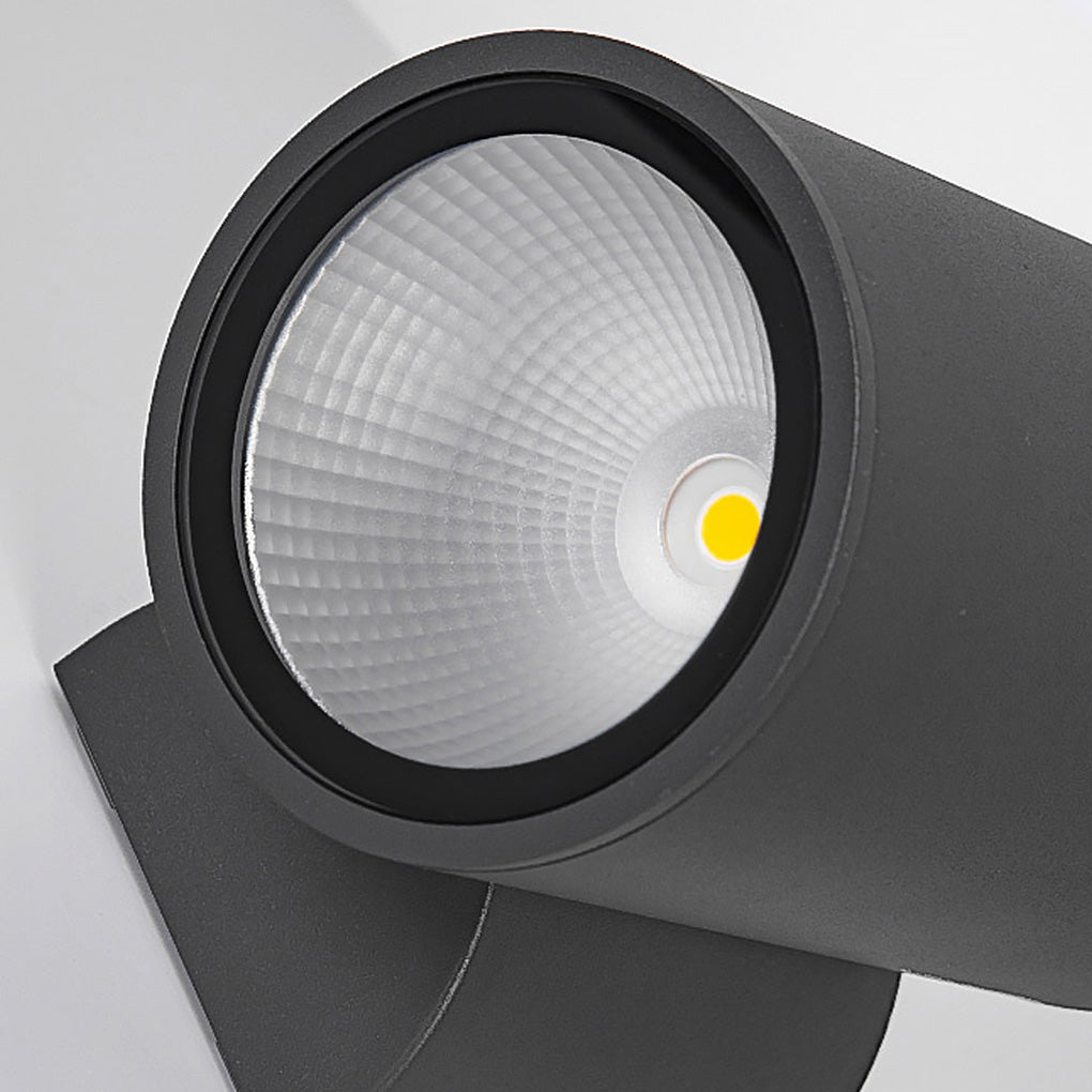 Contemporary Waterproof LED Wall Light Fixture for Outdoor Spaces