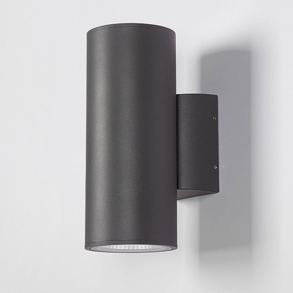 Contemporary Waterproof LED Wall Light Fixture for Outdoor Spaces