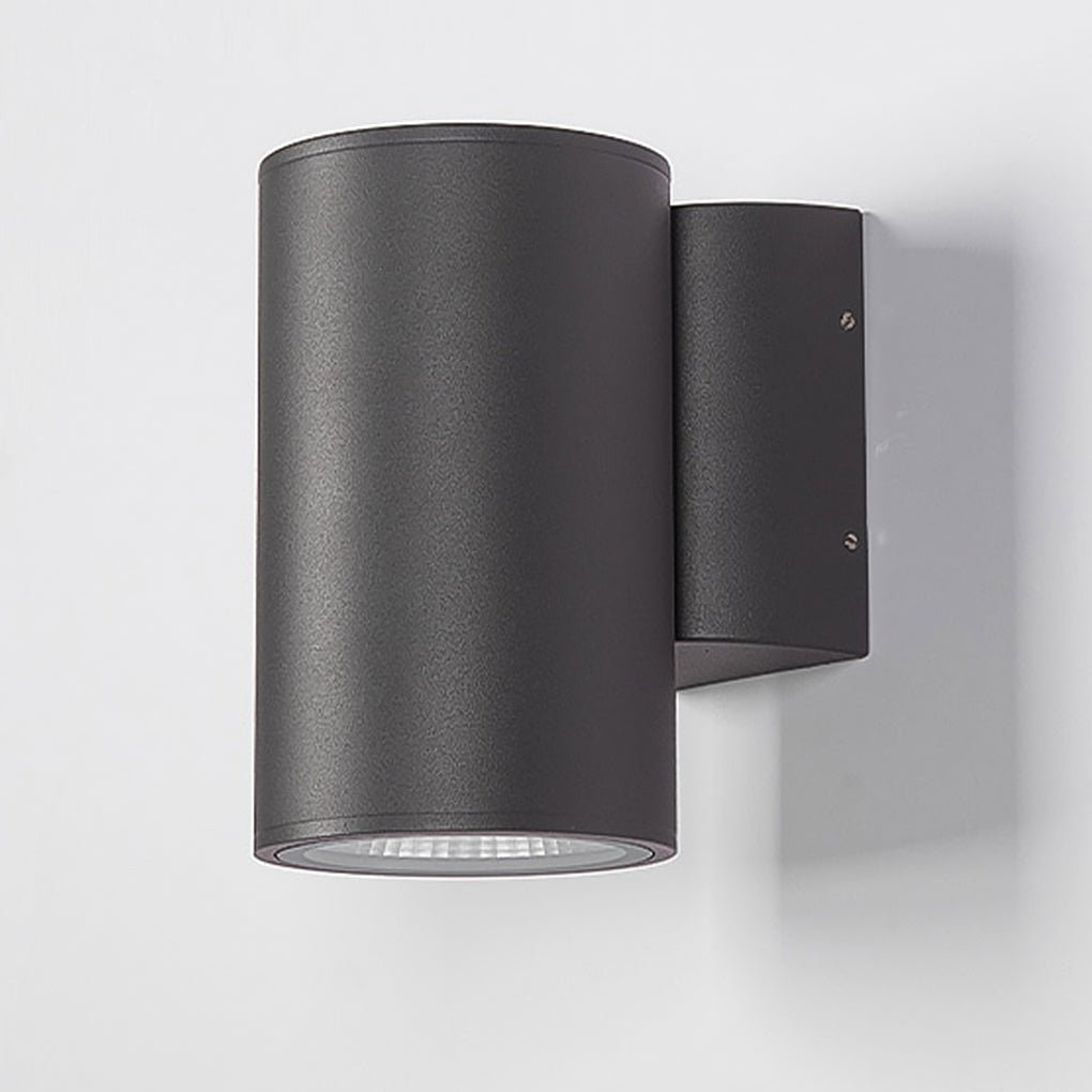 Contemporary Waterproof LED Wall Light Fixture for Outdoor Spaces
