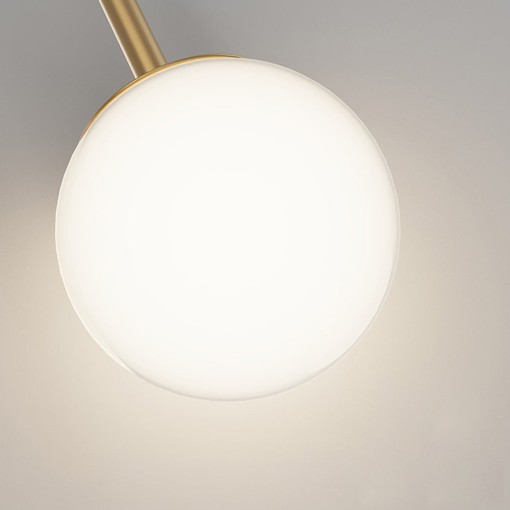 Contemporary White Acrylic Ring LED Wall Sconces for Living Room
