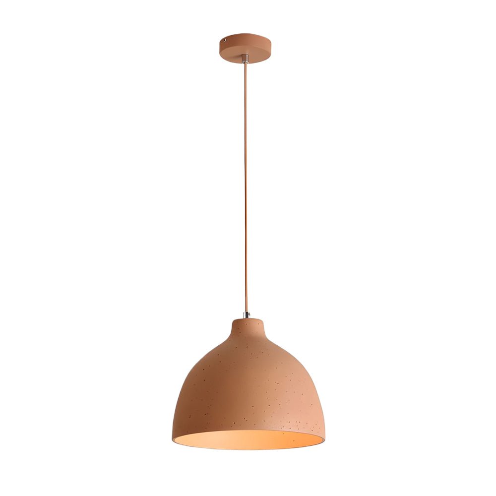 Contemporary Clear Resin Adjustable Bowl Pendant Light for Dining Room