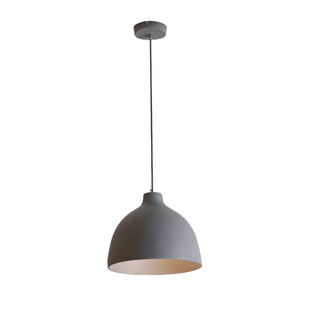 Contemporary Clear Resin Adjustable Bowl Pendant Light for Dining Room