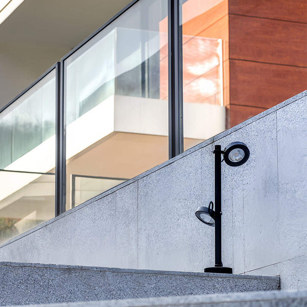 Modern Black Pathway Landscape Lighting for Outdoor Garden Walkways