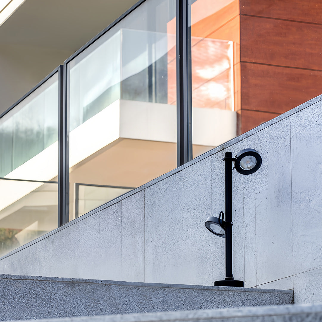 Modern Black Pathway Landscape Lighting for Outdoor Garden Walkways