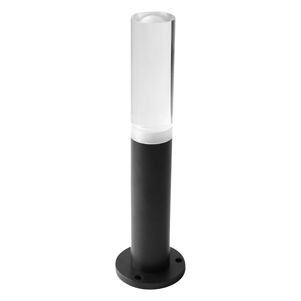 Minimalist Waterproof Acrylic Bollard Light for Outdoor Pathways & Gardens