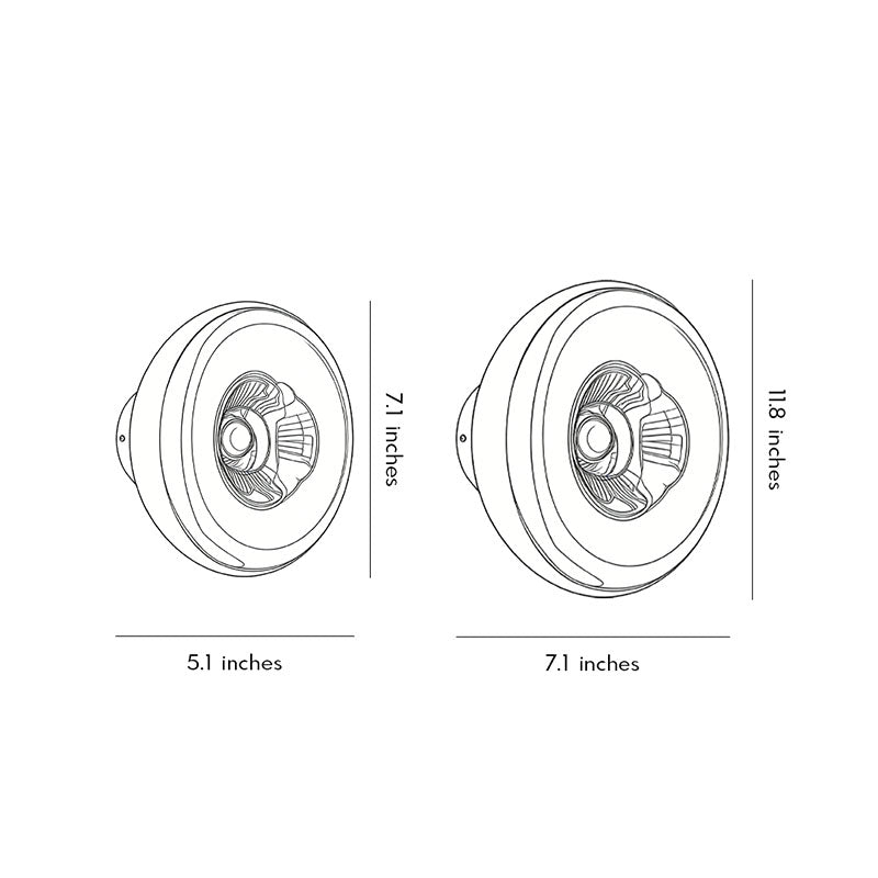 Luxury Chrome Round Wall Sconce with Lava Art Design for Modern Spaces