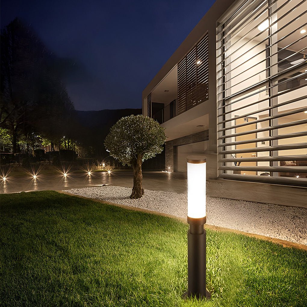 Modern Waterproof LED Outdoor Bollard Lights for Gardens & Pathways