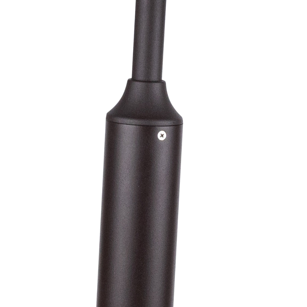 Minimalist Black Metal LED Garden Path Light for Outdoor Elegance