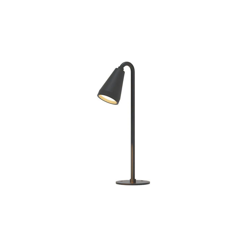 Contemporary Black Waterproof LED Landscape Path Lights for Outdoor Gardens