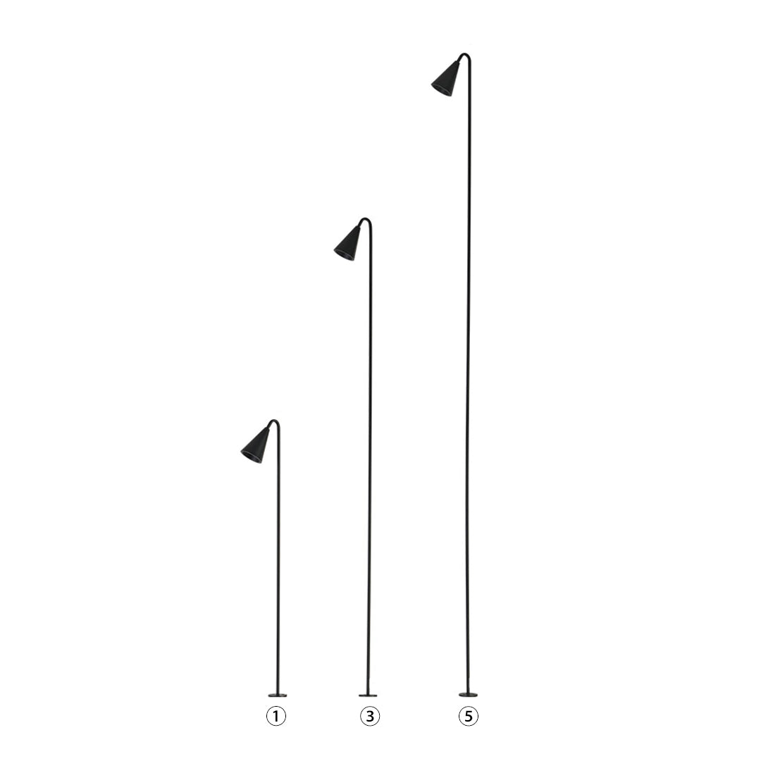 Stylish Waterproof Metal LED Pathway Lights for Outdoor Garden Lighting