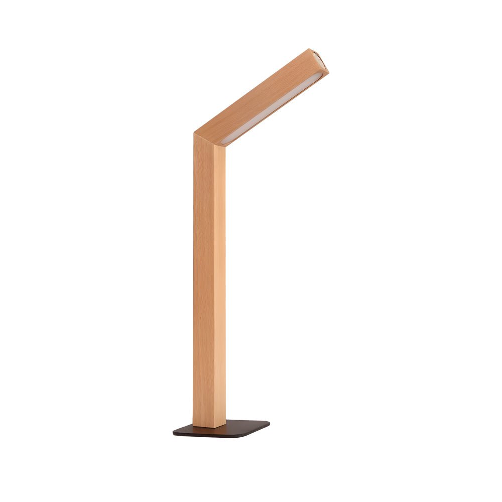 Nordic Style Dual Magnetic Wooden Touch-Controlled LED Desk Lamp