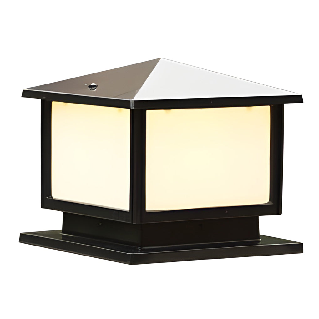 Sleek Waterproof LED Outdoor Pillar Lights for Garden and Fence Areas