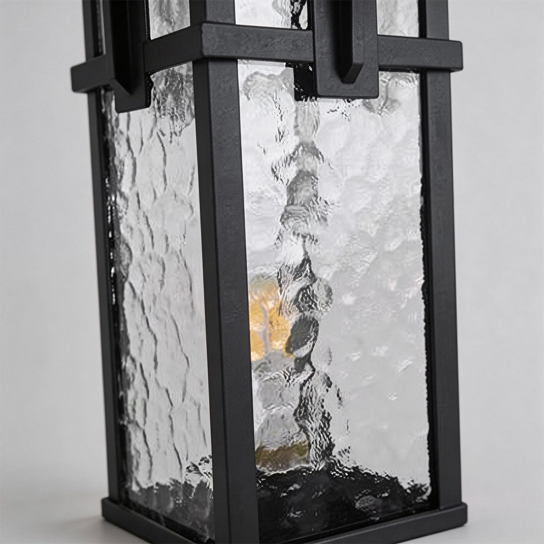 Sleek Black Metal Modern Path Light for Outdoor Landscape Garden Decor