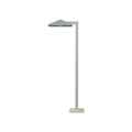 Modern Waterproof Minimalist Outdoor Plug-In Pathway Lights in Black Metal