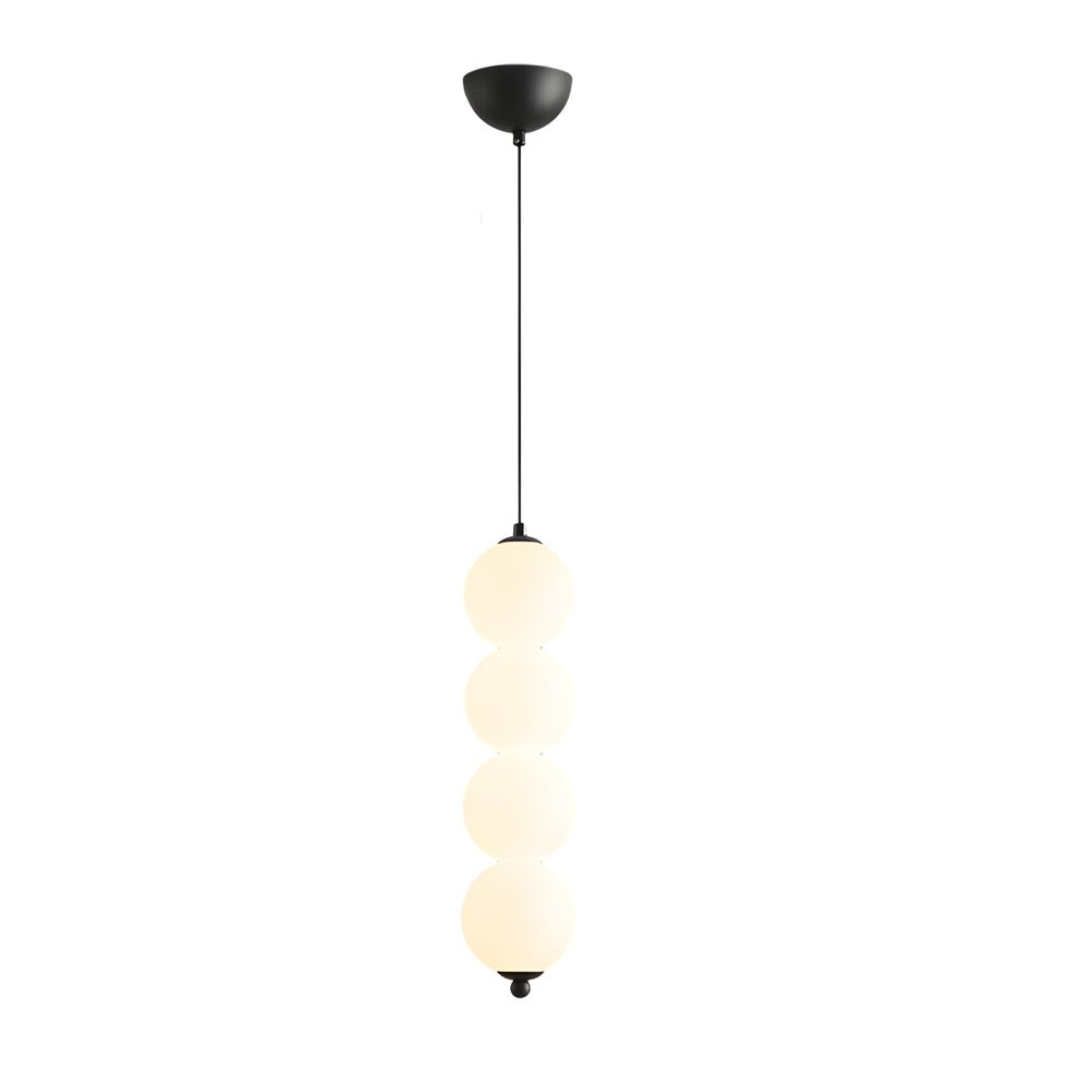 Contemporary Dimmable LED Pendant Light with Round Balls for Living Room
