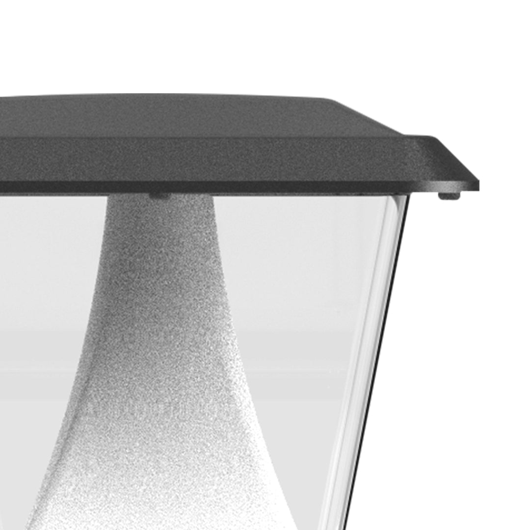 Modern Minimalist White LED Outdoor Lawn Lights for Garden Pathways
