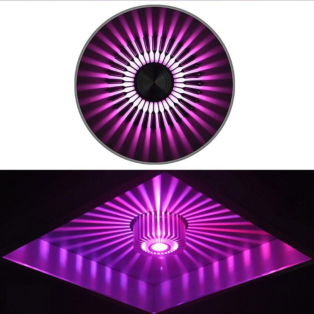 Contemporary Gold Metal Sunburst LED Ceiling Light for Living Room