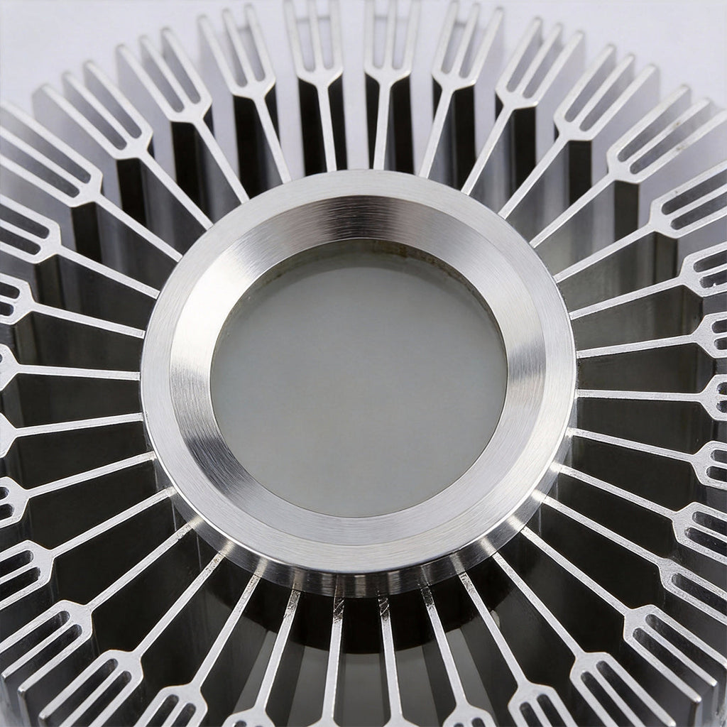 Contemporary Gold Metal Sunburst LED Ceiling Light for Living Room