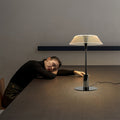 Minimalist Slimline Black Metal Floor Lamp for Modern Living Room Decor
