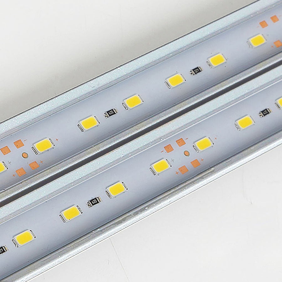 Sleek Black Aluminum LED Step Light Strip for Outdoor Walkways & Patios