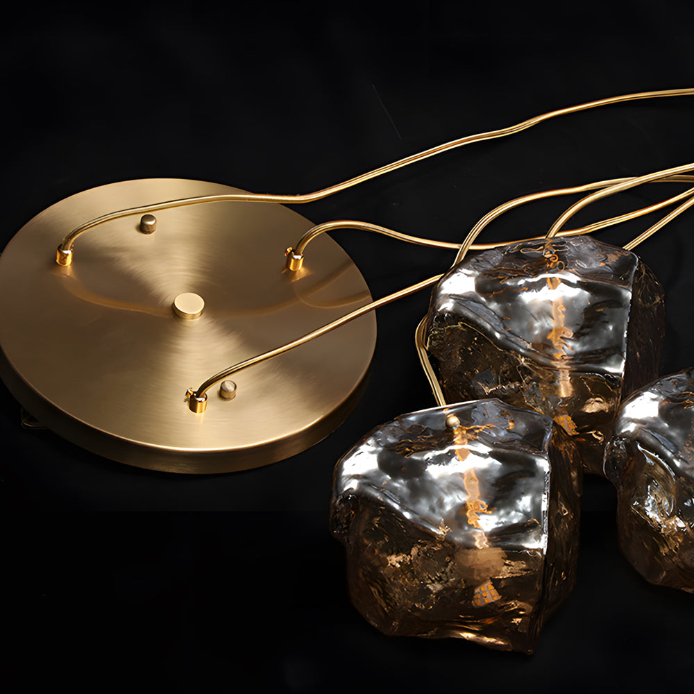 Minimalist Irregular Molten Rock Pendant Light for Modern Living Spaces