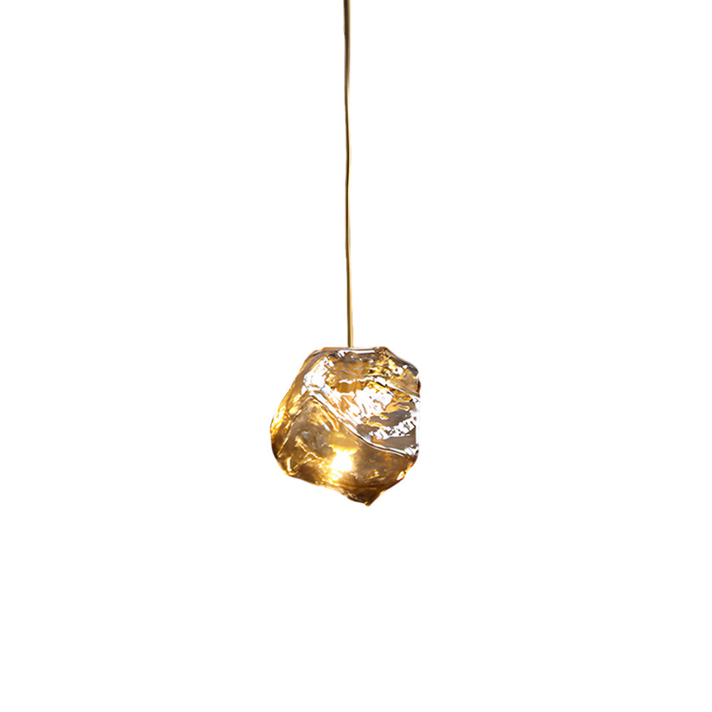 Minimalist Irregular Molten Rock Pendant Light for Modern Living Spaces