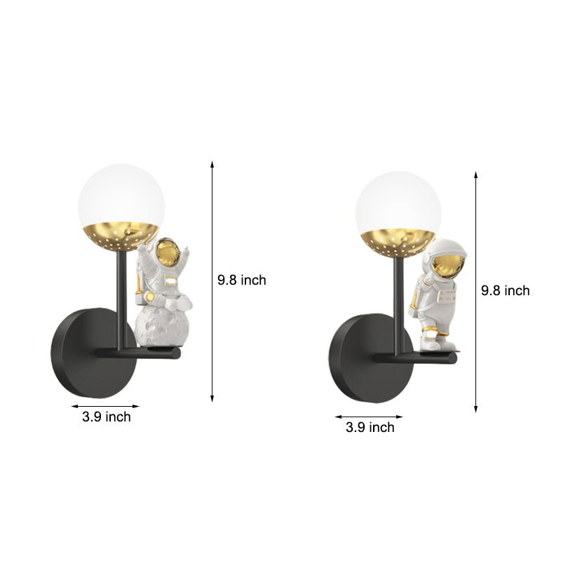 Modern White LED Wall Light Fixture - Three Step Dimming for Bedroom