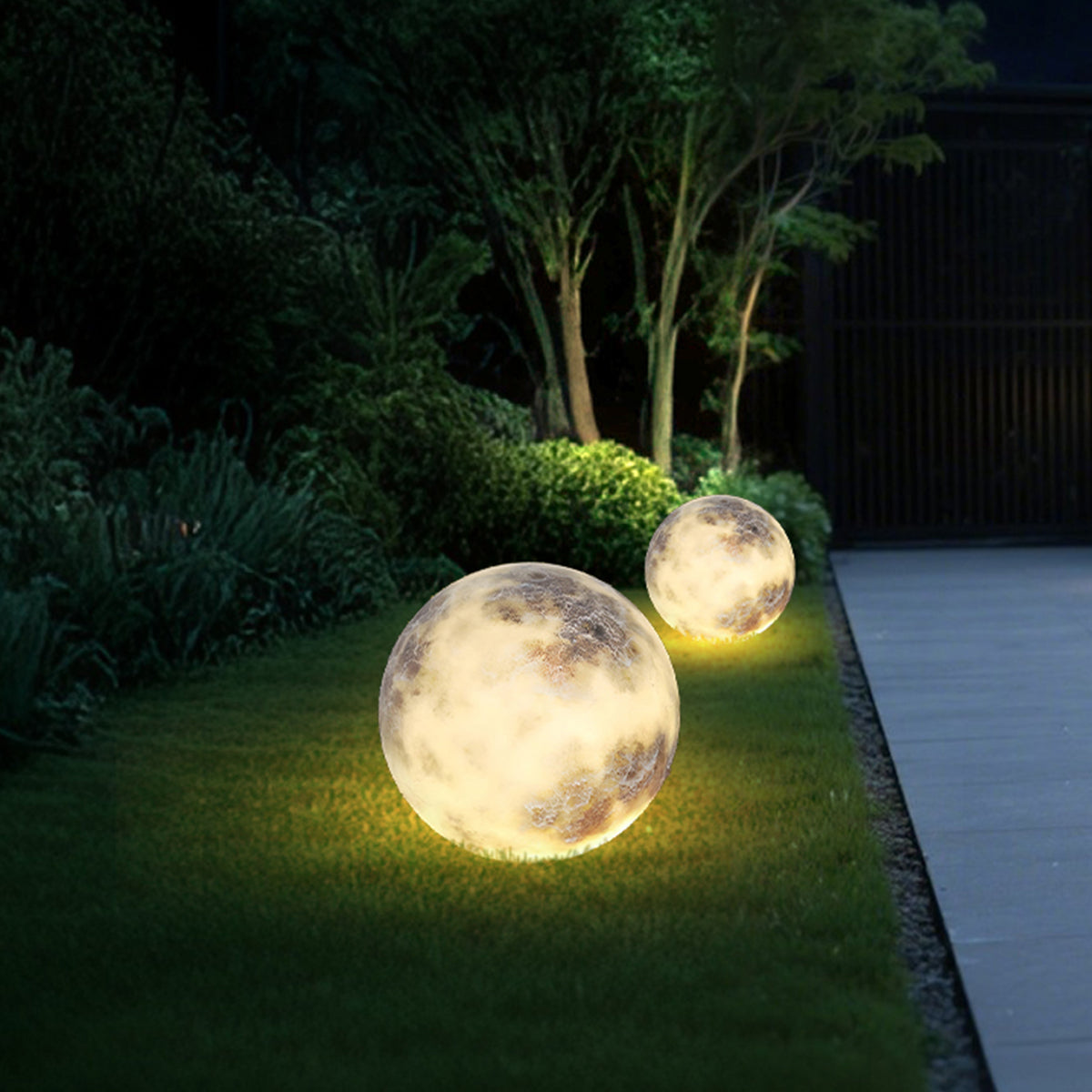 Elegant White Waterproof LED Lawn Light for Modern Outdoor Spaces