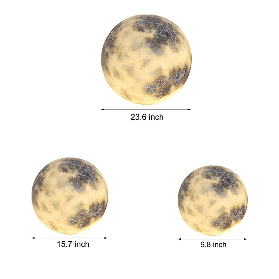 Modern Waterproof Outdoor LED Lawn Light in Sleek Moon White Finish