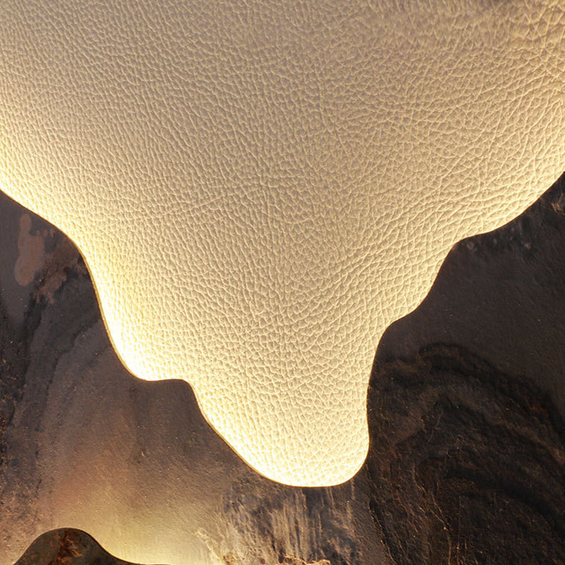 Natural Mountain Landscape LED Wall Light Fixture for Rustic Decor