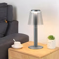 Modern Minimalist USB Adjustable Table Lamp in Sleek Black Metal for Desk