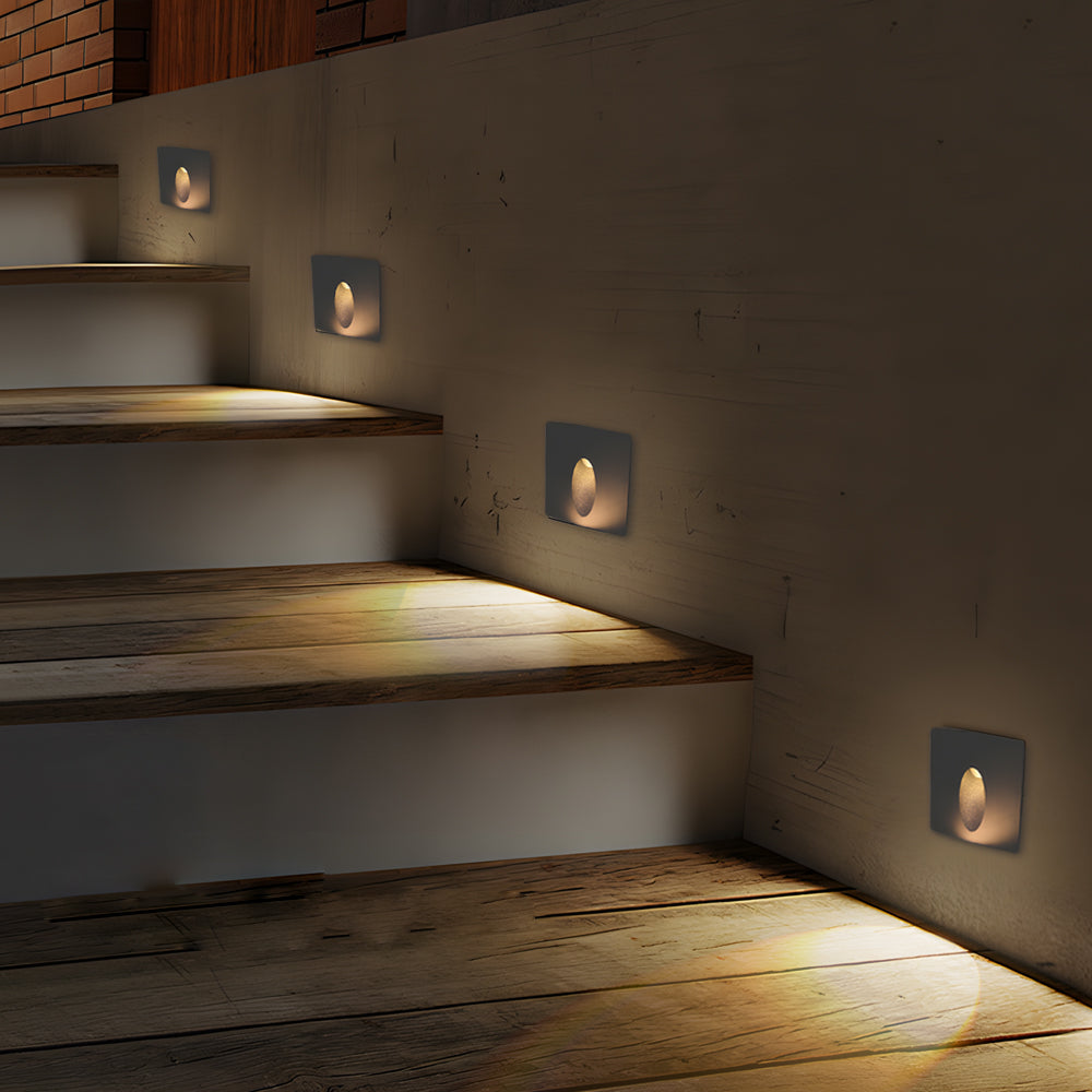 Waterproof Modern LED Recessed Oval Step Light for Outdoor or Indoor Use