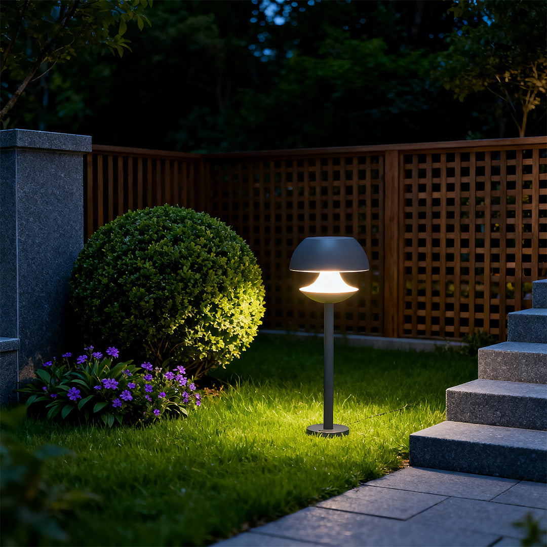 Waterproof Colorful LED Mushroom Path Lights for Garden Landscape Decor