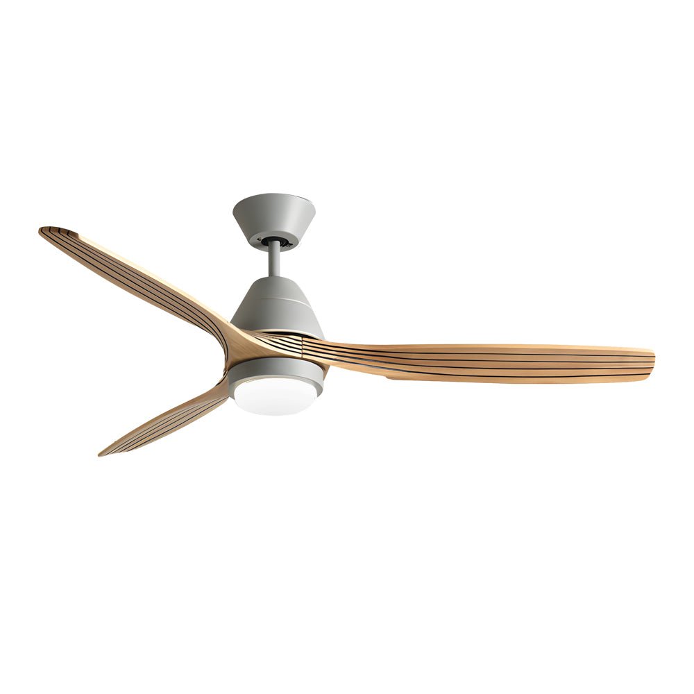 Open-Box 52'' Rustic Wooden Ceiling Fan with Remote for Living Rooms