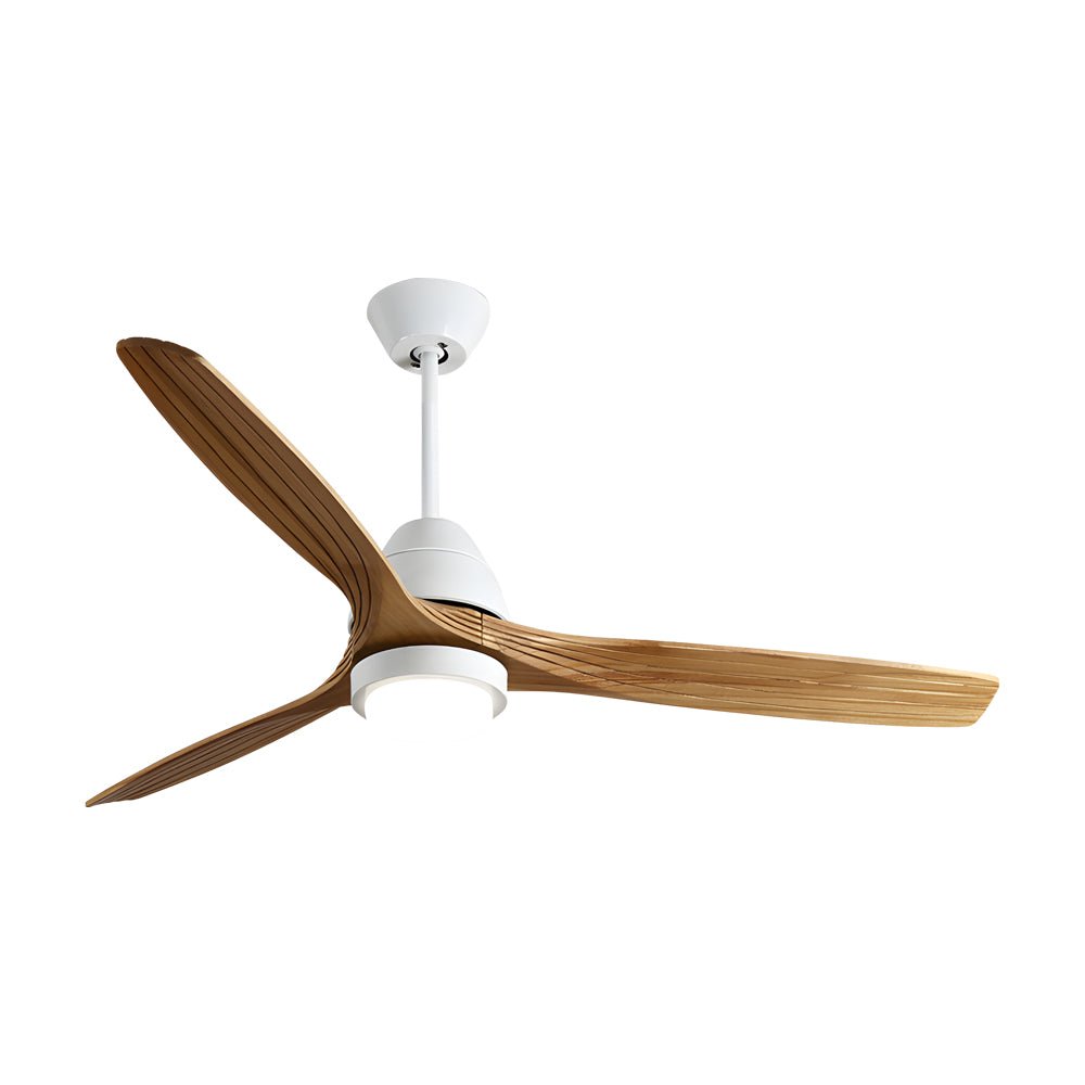 Open-Box 52'' Rustic Wooden Ceiling Fan with Remote for Living Rooms