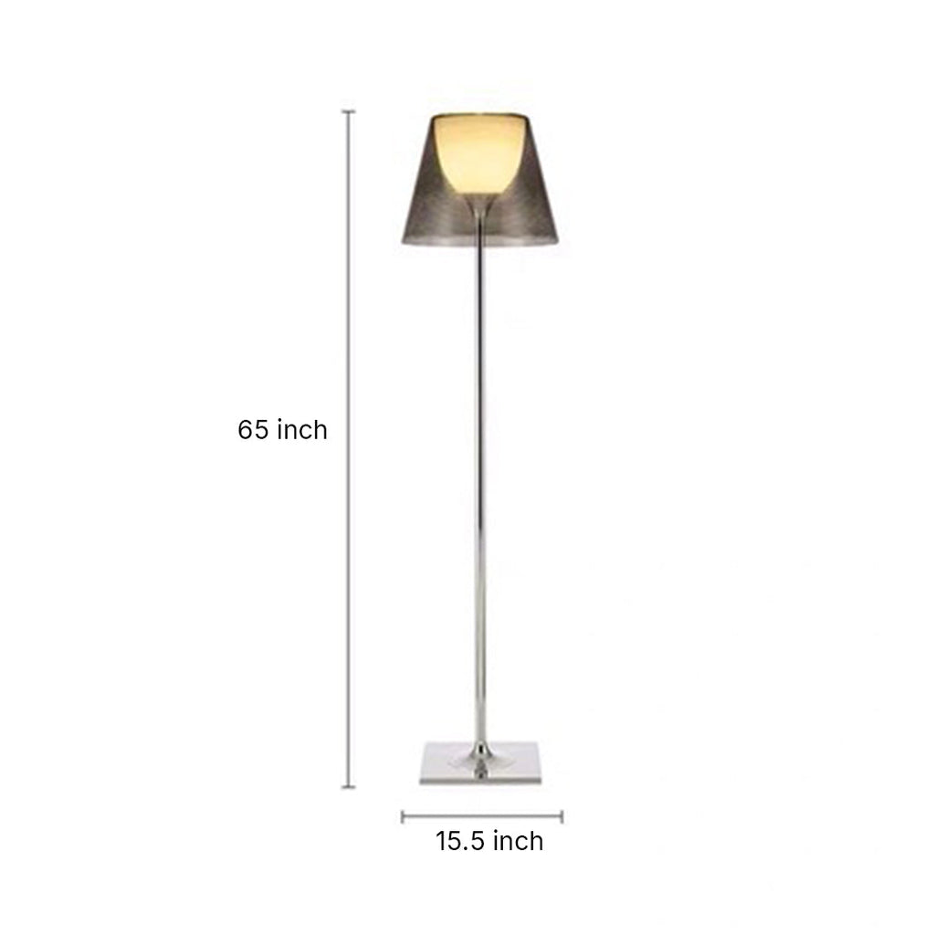 Sleek Nordic Style White Floor Lamp for Modern Living Room Lighting