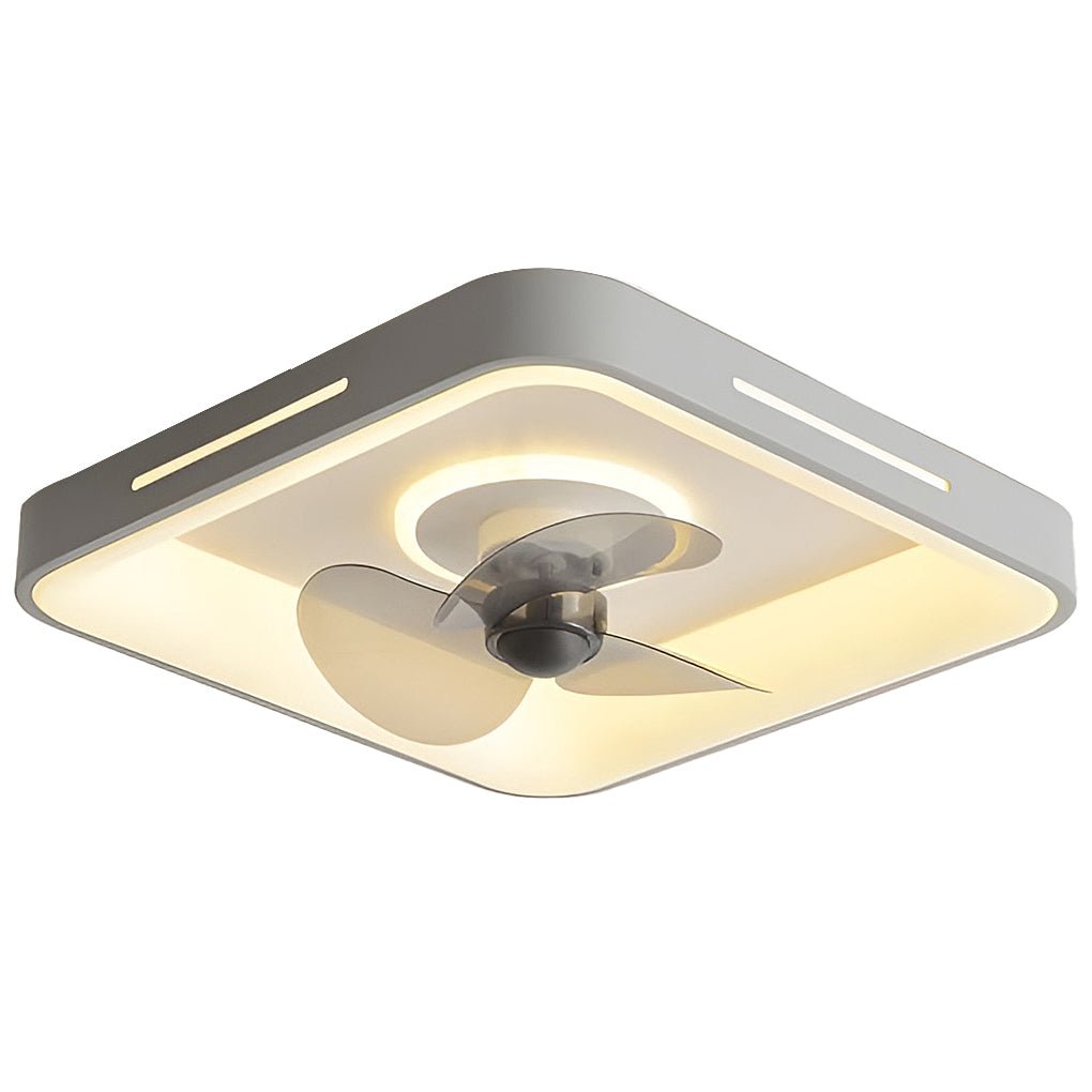 Ultra-Thin Nordic Inverter Ceiling Fan Light for Bedroom & Living Room