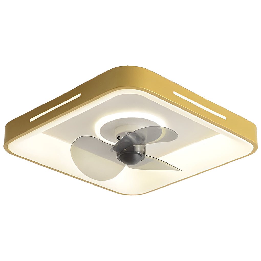 Ultra-Thin Nordic Inverter Ceiling Fan Light for Bedroom & Living Room