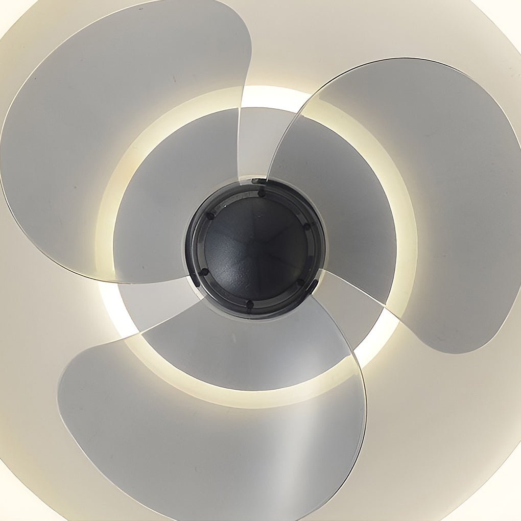 Ultra-Thin Nordic Inverter Ceiling Fan Light for Bedroom & Living Room