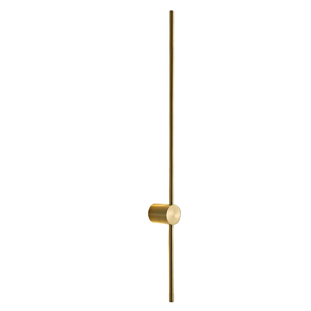 Nordic Ultra-Thin Linear LED Wall Light - Sleek Metal Fixture for Hallway