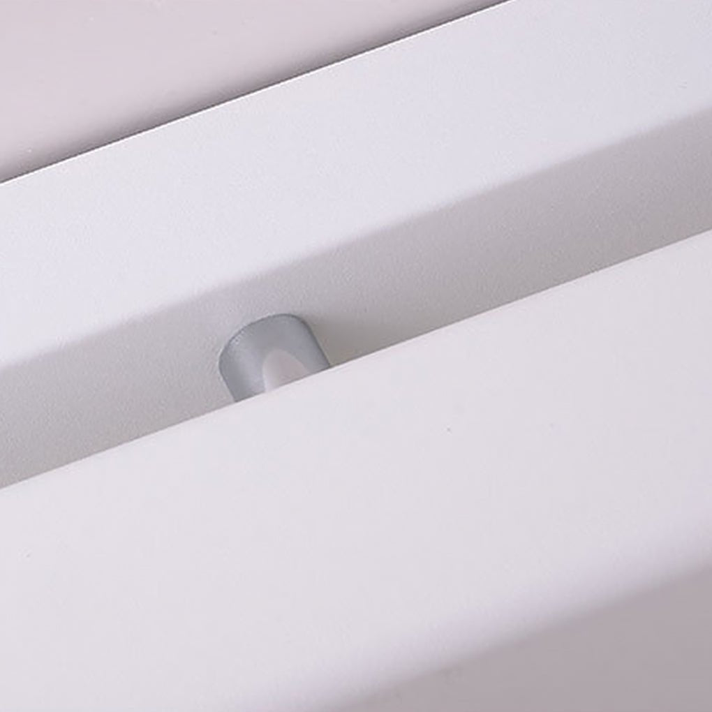 Nordic White Minimalist 360° Rotatable LED Wall Lamp for Bedroom Aisles