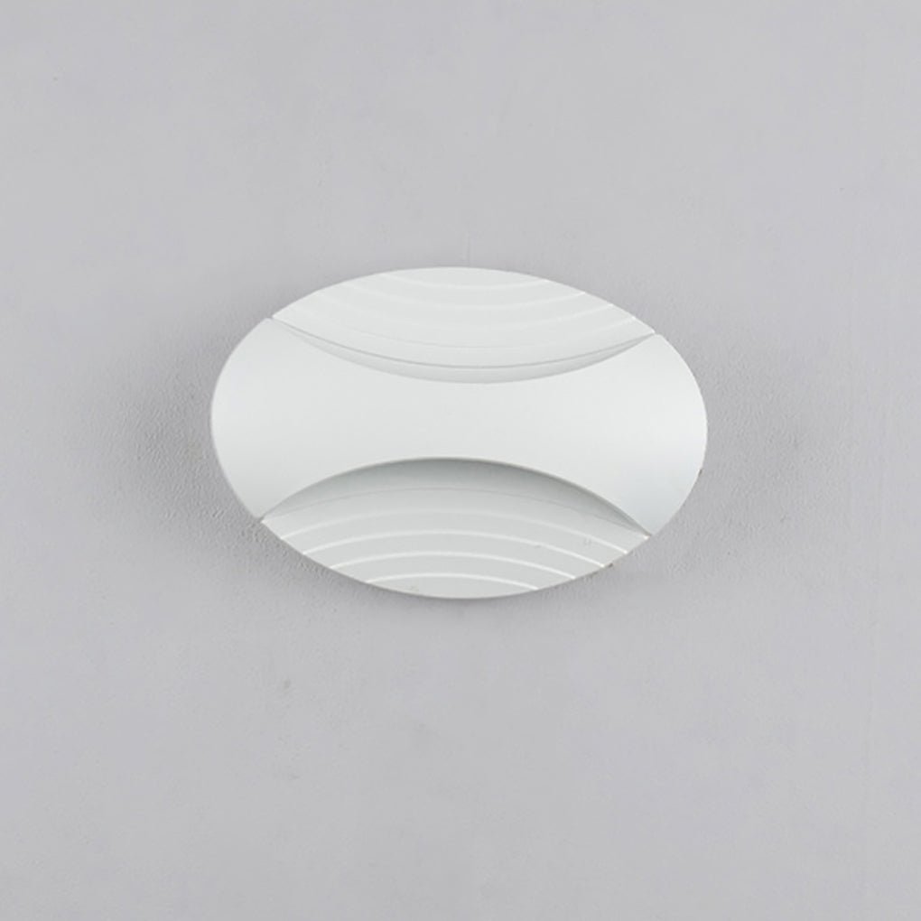 Nordic Minimalist White Waterproof LED Wall Sconces for Living Room