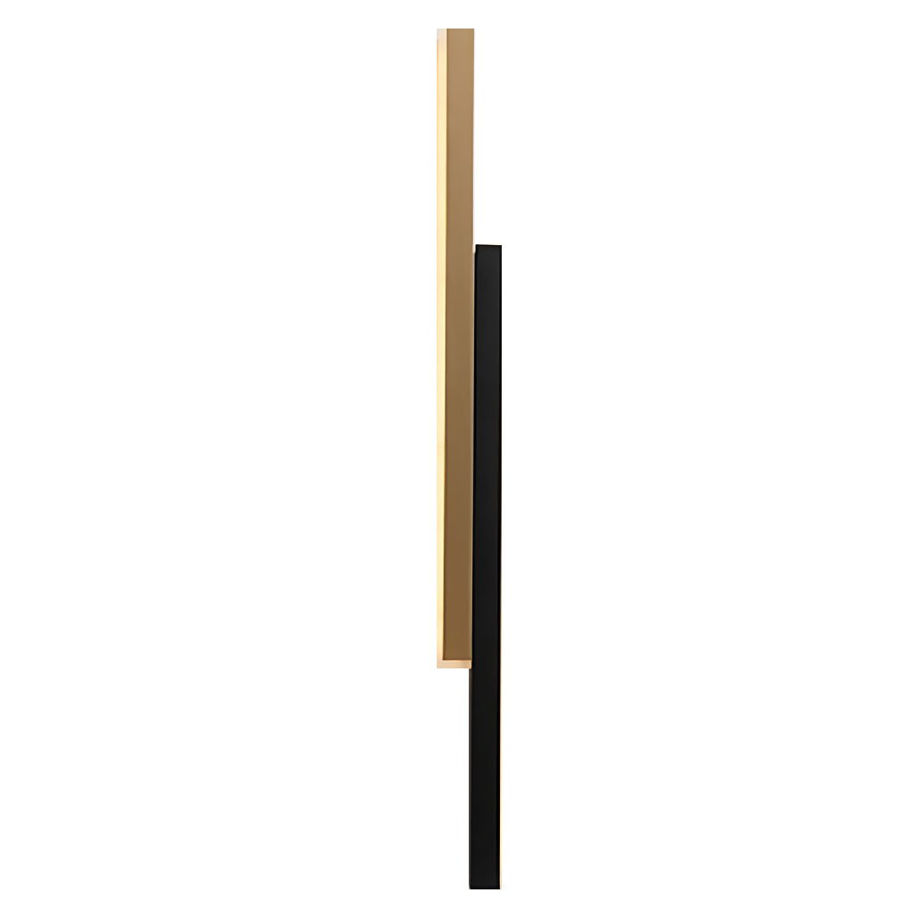 Nordic Minimalist Dual-Strip LED Vertical Wall Light for Living Room