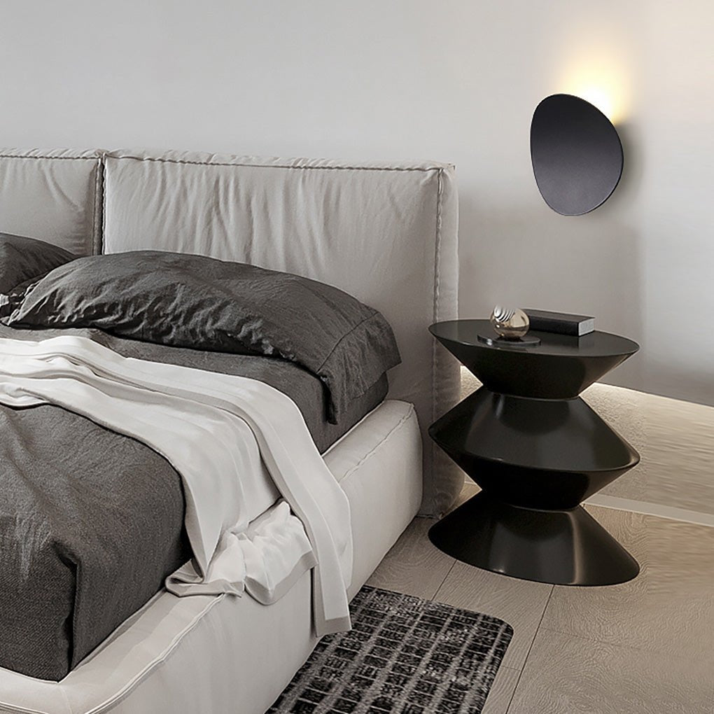 Nordic Minimalist White LED Waterproof Wall Sconce for Bedroom Decor