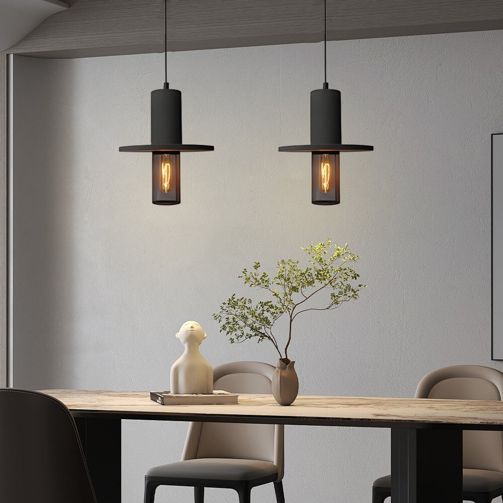 Cement and Mesh LED Pendant Light in Nordic Minimalist Industrial Style for Home