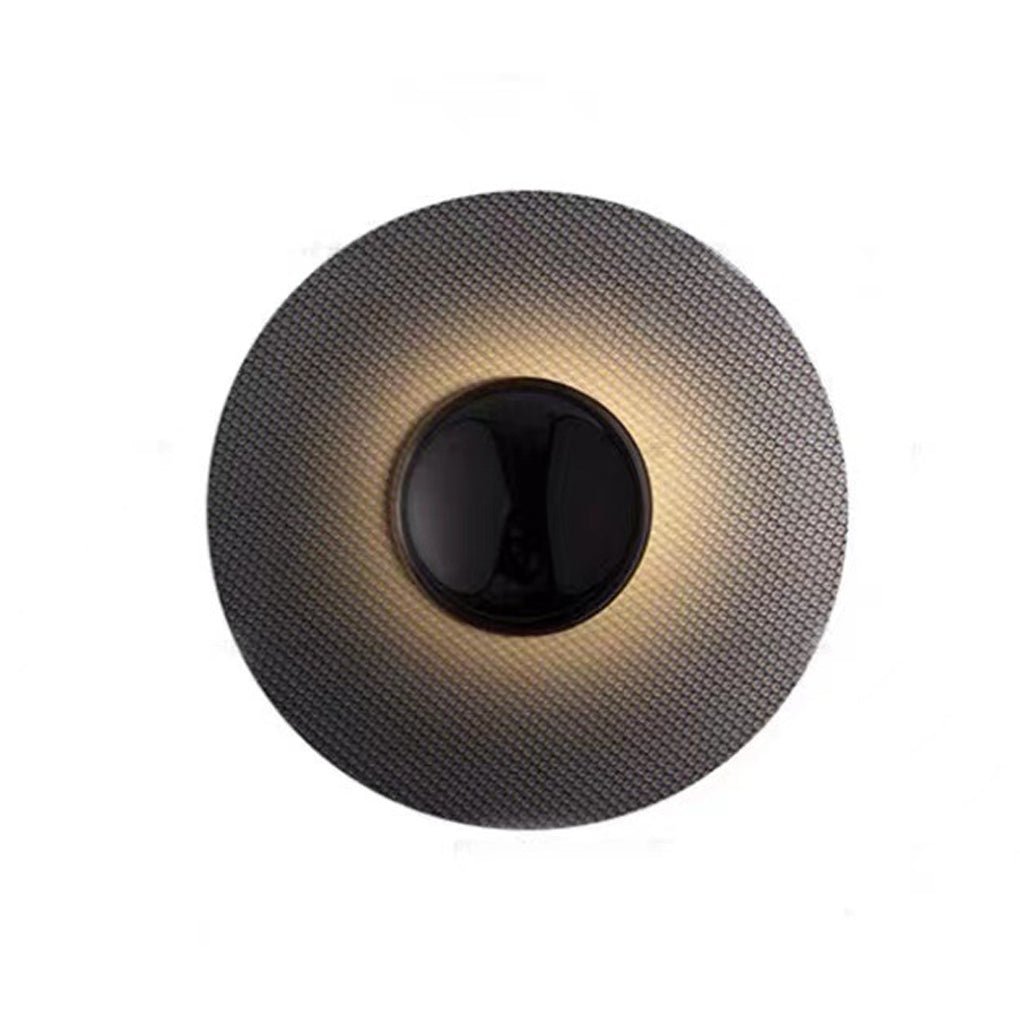 Nordic Minimalist White Round LED Wall Lamp for Living Room & Bedroom