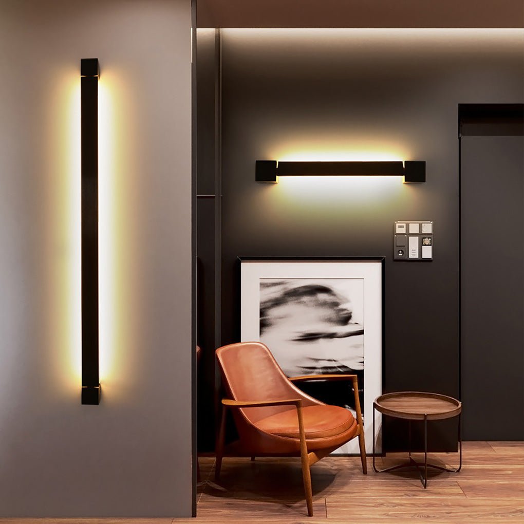 Nordic Style Rotatable Ultra-Thin White LED Wall Lamp for Living Room