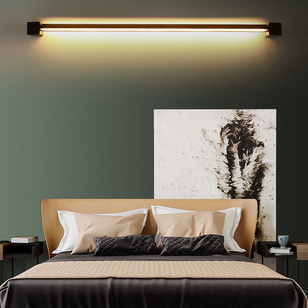 Nordic Style Rotatable Ultra-Thin White LED Wall Lamp for Living Room